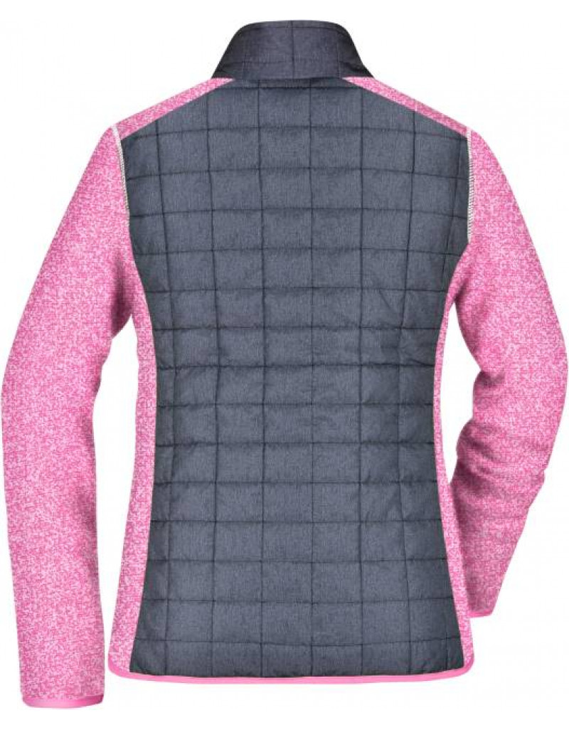 Jachetă hibridă tricotată pentru femei, fără glugă